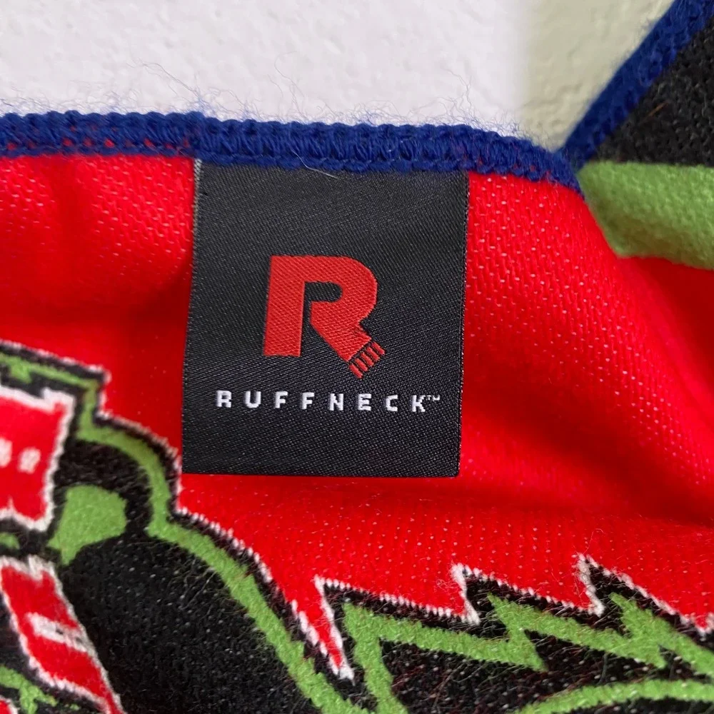 FC Dallas MLS Soccer‎ Ruffneck Scarf Vintage Retro Dallas Burn Double Sided Y2K